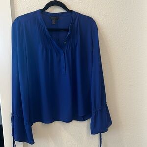 J Crew Cobalt blue blouse